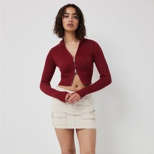 Double Zip Longsleeve sweater